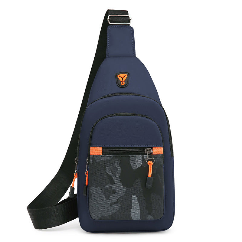 Waterproof Multi-layer Multicolor Minimalism Crossbody Bag Waist Bag