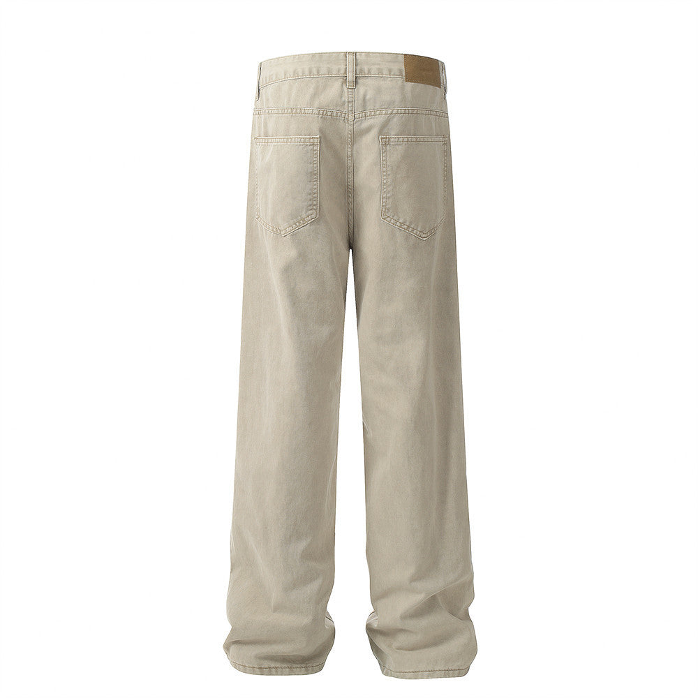 Cargo Jeans Men's Retro Trendy Simple