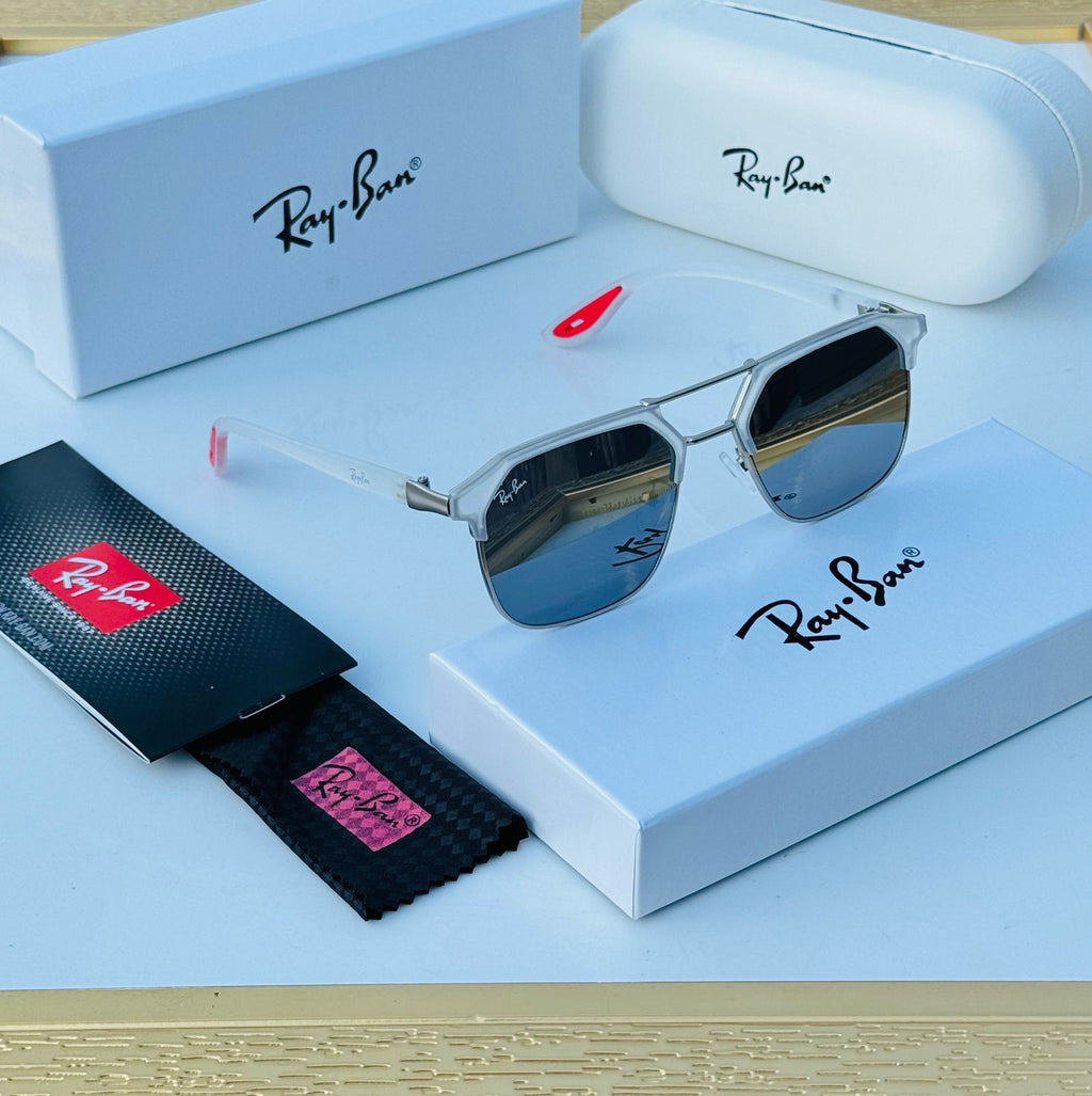 Ray-Ban #4 Unisex Shades | Premium Quality Frame with Full Accessories & Original Box 125413