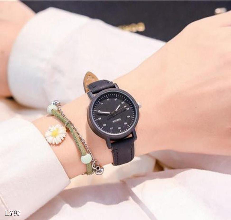 Analog Watch for Women | Leather Strap