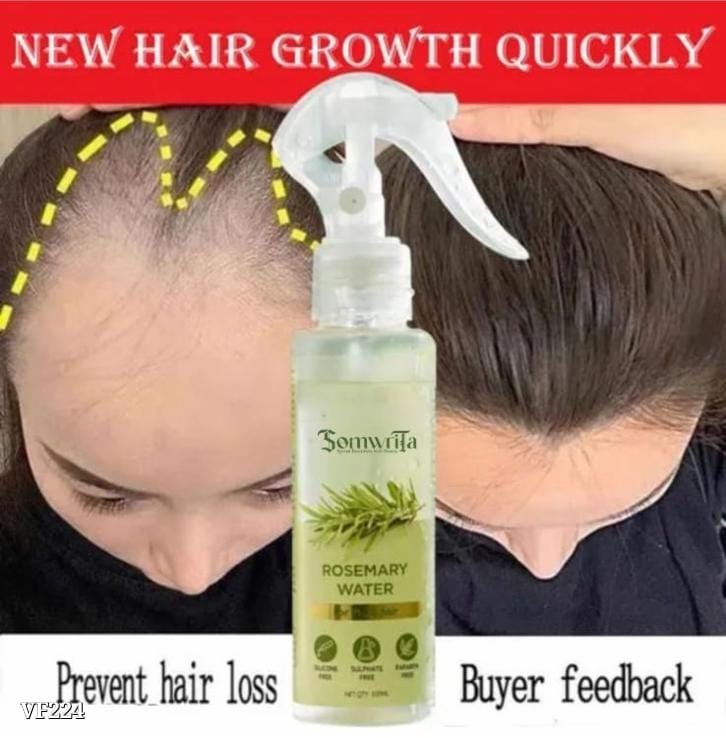 Somwrita Goodness Rosemary Water for Hair Growth | Organic Rosemary Water Spray for Hair Strengthening - 100ml (Pack of 1)