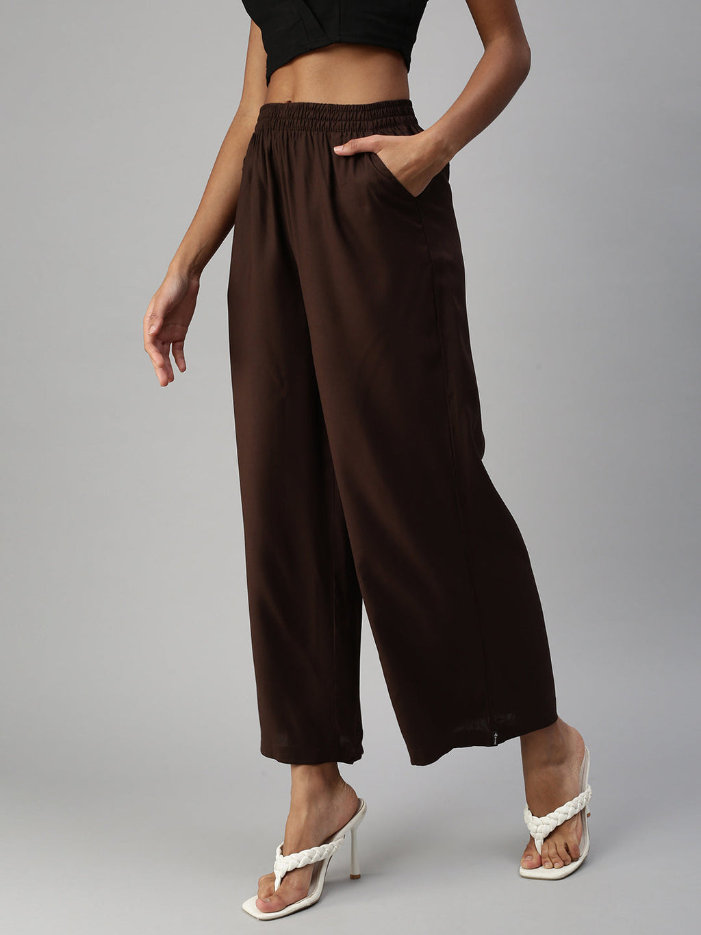 Latest Stylish Women Party Wear Palazzo/Cotton palazzo2