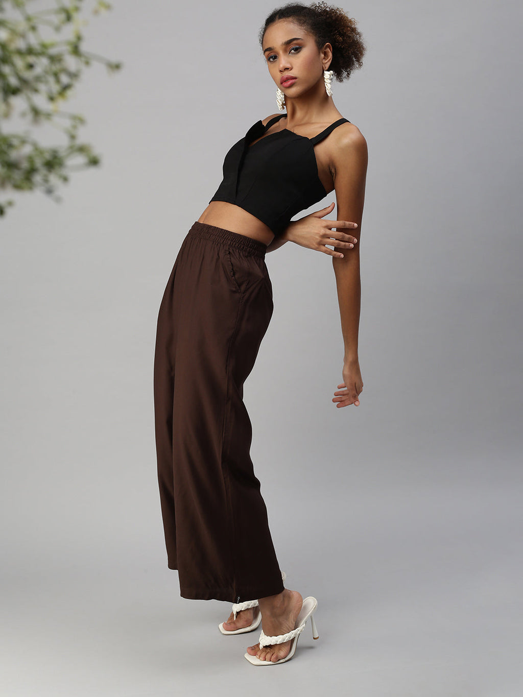 Latest Stylish Women Party Wear Palazzo/Cotton palazzo2