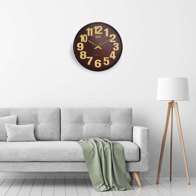 Ajanta Wall Clock – er Clock – DS-447 – Brown