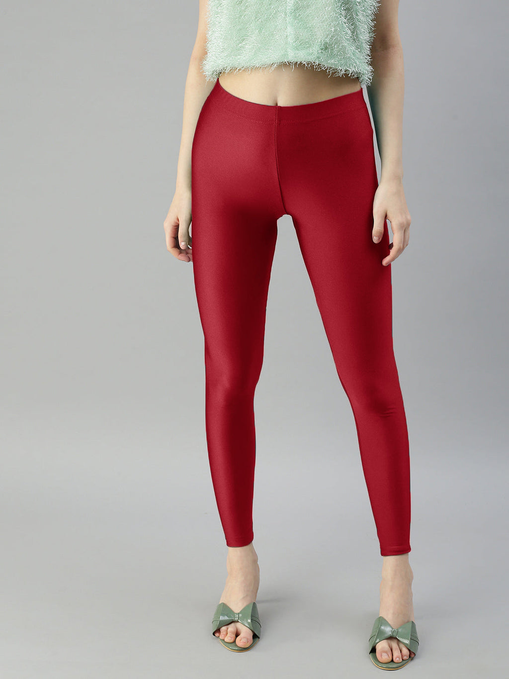 Luxurious Women's Silk Leggings in India - Elegant and Comfortable Wear