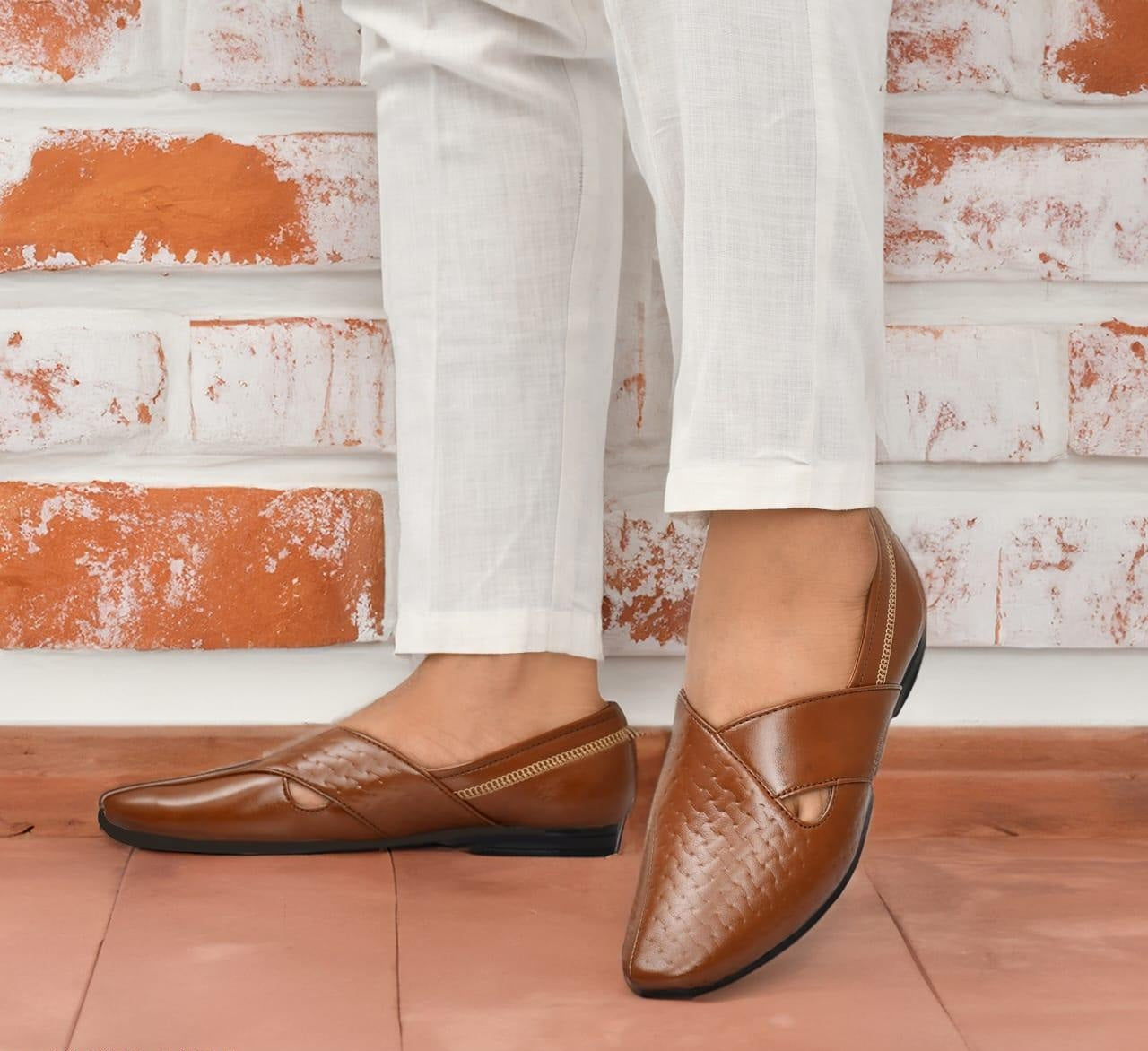 Stylish Nagra Loafers in India - Traditional and Comfortable Footwear - swiftshopr.com