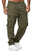 Men's Casual Multi-pocket Loose Straight Cargo Pants