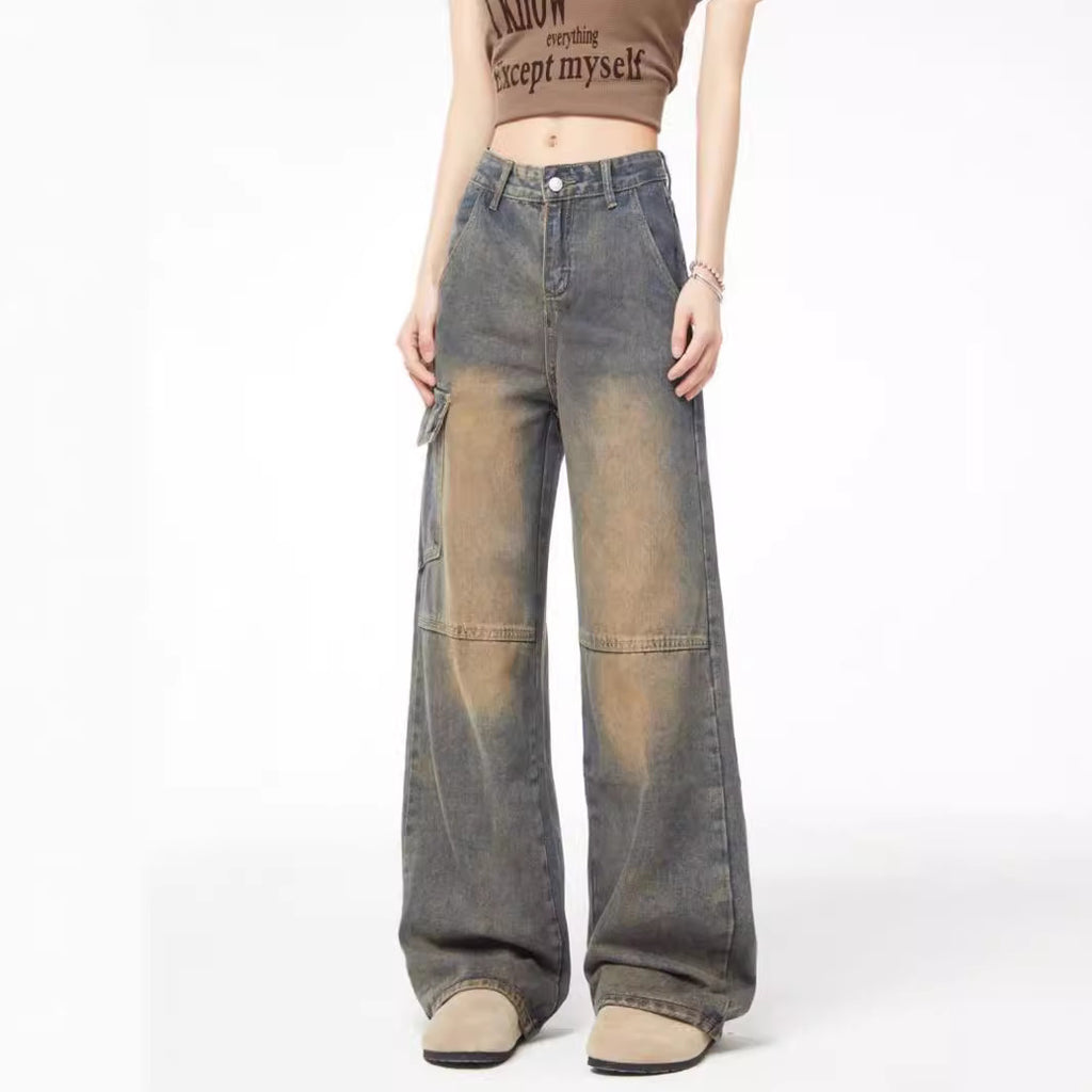 American Street Washed Do The Old Cowboy Pants