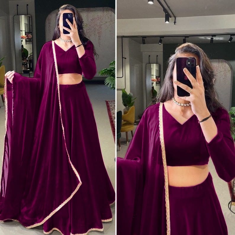 Stunning Rangoli Silk Lehenga Choli with Dupatta for Party, Wedding, and Special Events | Fully Stitched Code 24