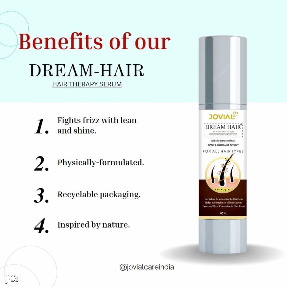 Jovial Care Dream Hair Serum for Hair Growth | 60ml |