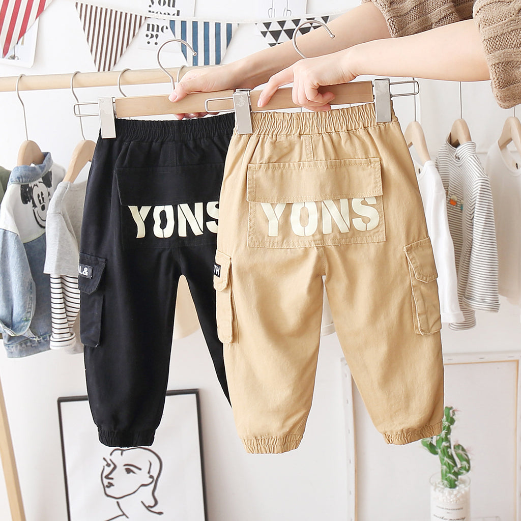 Spring And Autumn All-match Casual Pants Western Style Tooling Pants