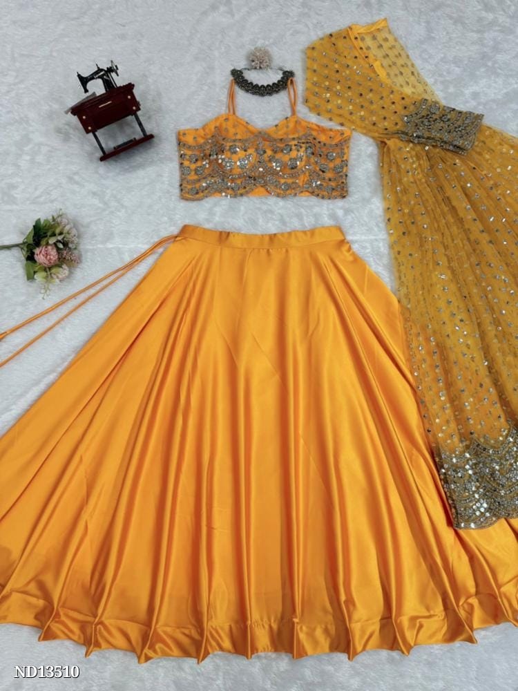 Stunning Lehenga Choli with Kpti Set - Perfect for Festive Celebrations