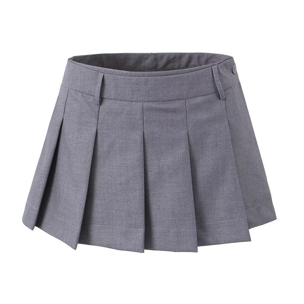 Sense Pleated Pant skirt High Waist Suit Skirt