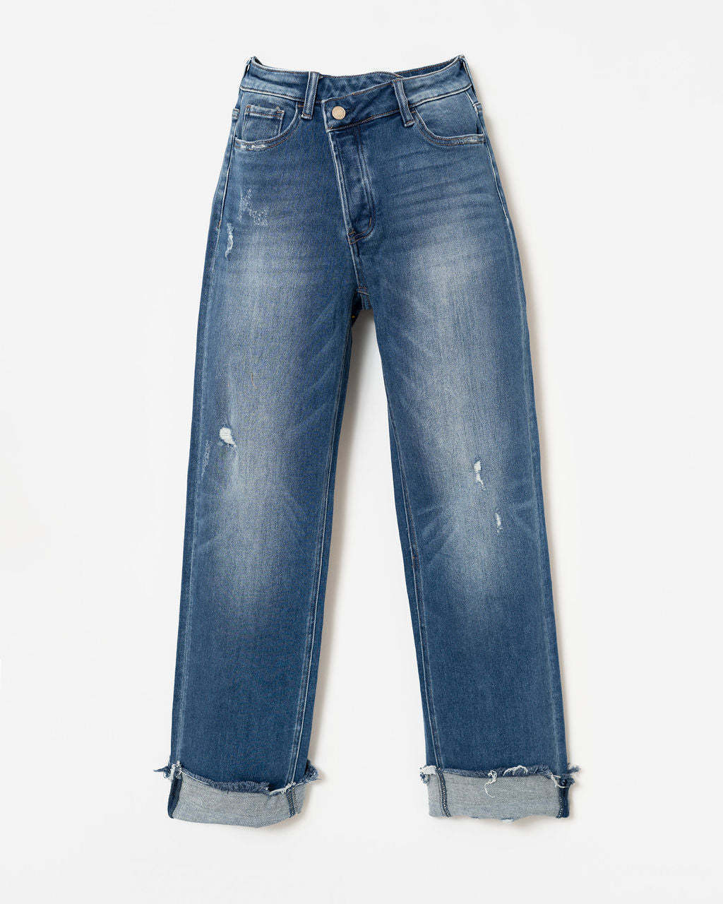 Women's Fashion Individual Casual Loose Jeans