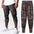 Spring Fitness Sports Men Casual Loose Thin Woven Workwear Leggings