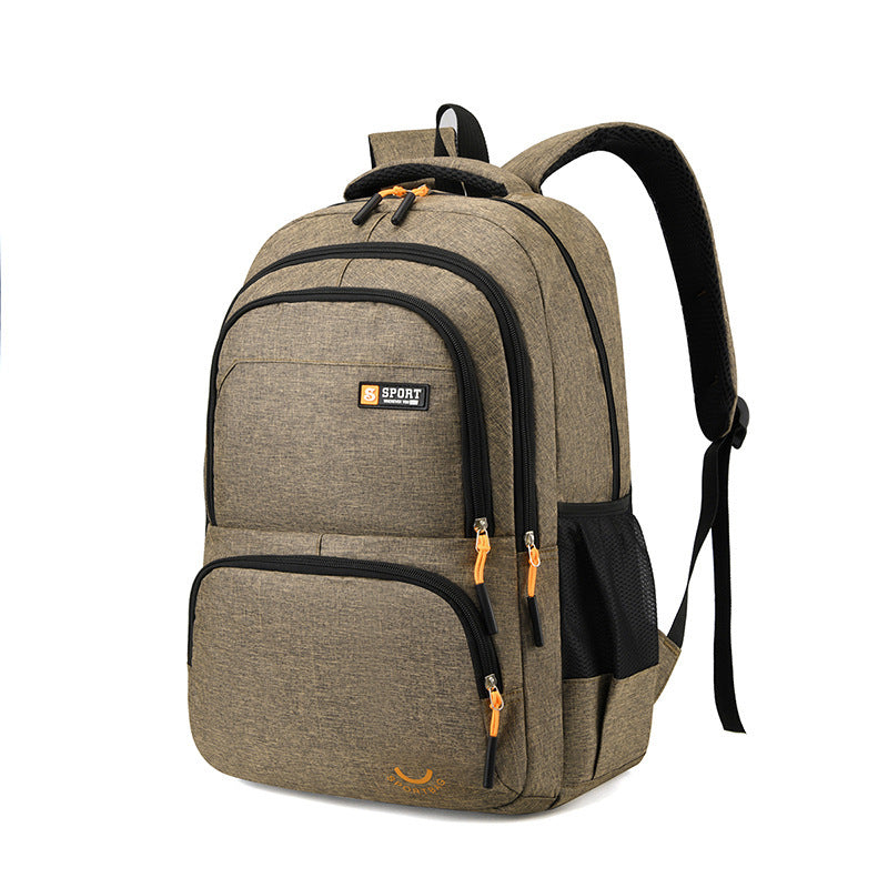 Backpack Men's Large Capacity Outdoor Casual Computer Business Schoolbag Junior High School Students