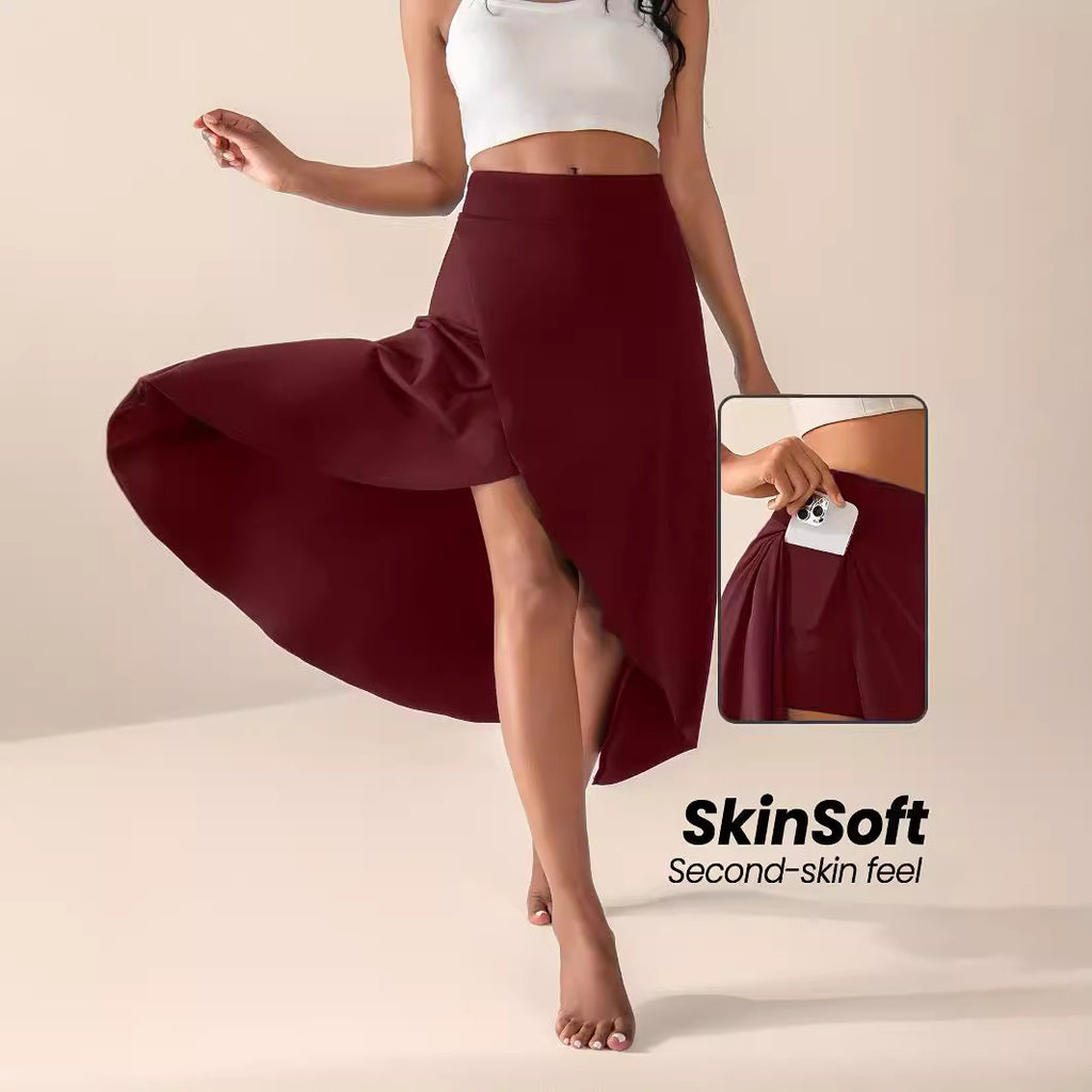 Irregular Temperament Split Elegant Skirt