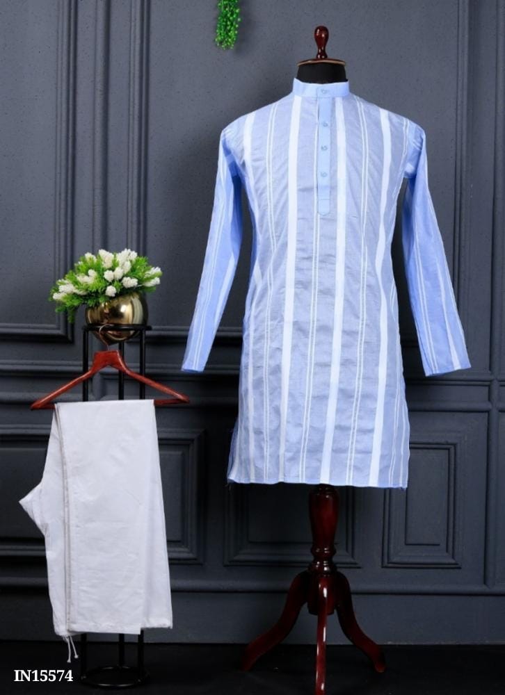 Men's Traditional Heavy Embroidery Kurta Payjama Set