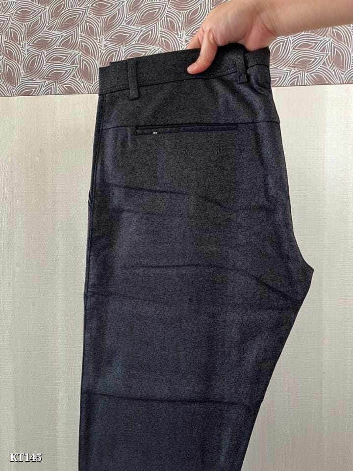 Black Attractive Trouser | Stylish & Comfortable Men's Black Trousers