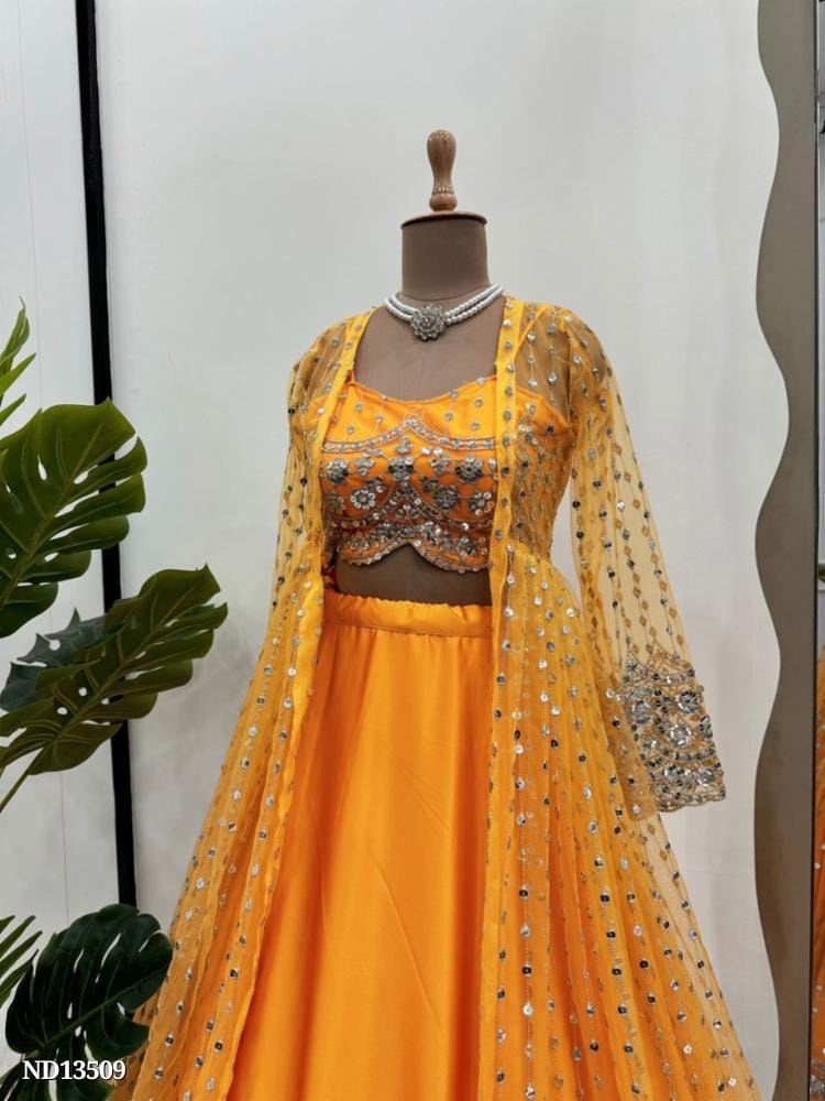 Stunning Lehenga Choli with Kpti Set - Perfect for Festive Celebrations