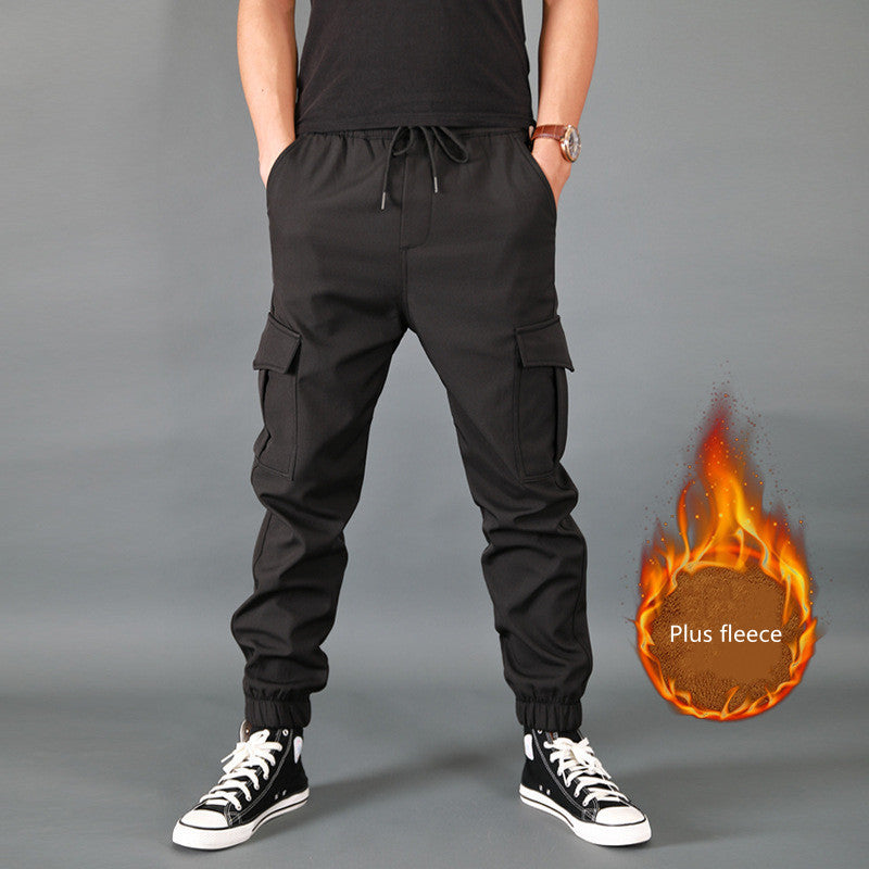 Loose Winter Casual Workwear Men's Corset Pants