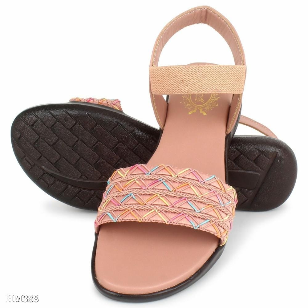 Latest Stylish Flat Handmade Sandals for Women and Girls - Trendy and Comfortable Footwear