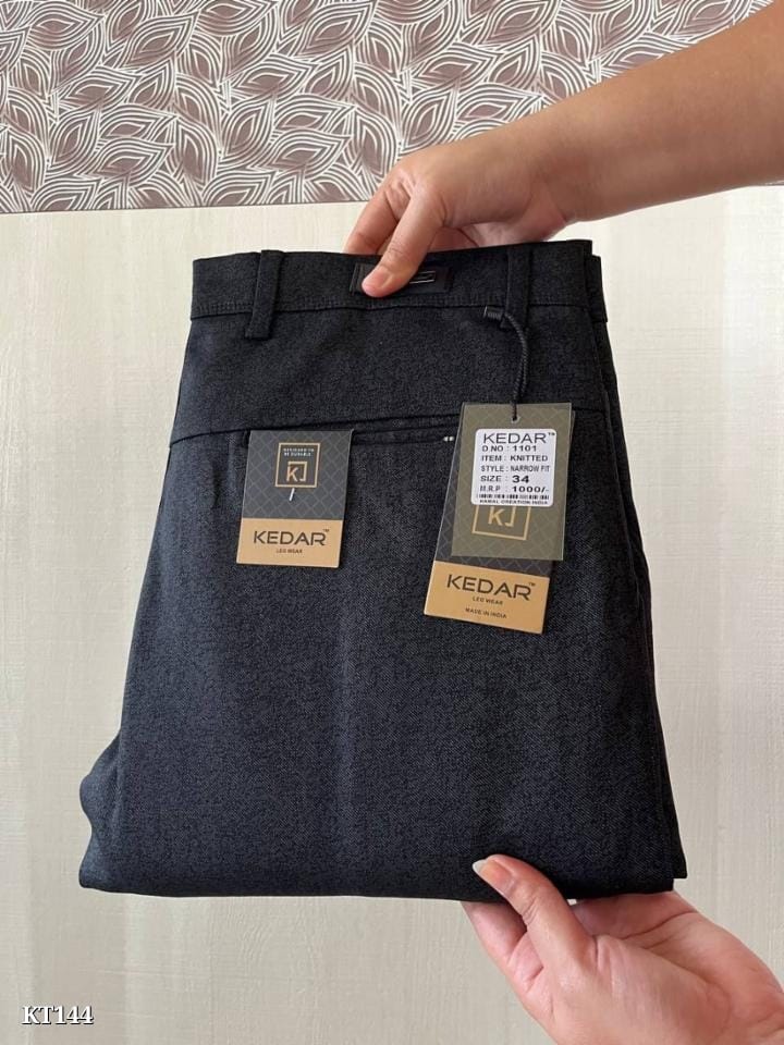 Black Attractive Trouser | Stylish & Comfortable Men's Black Trousers