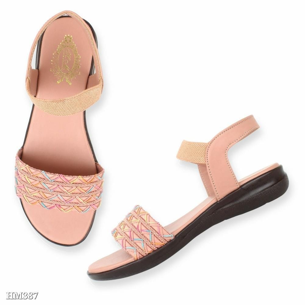 Latest Stylish Flat Handmade Sandals for Women and Girls - Trendy and Comfortable Footwear