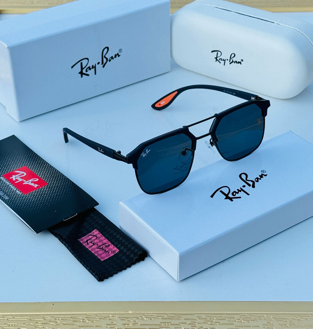 Ray-Ban #4 Unisex Shades | Premium Quality Frame with Full Accessories & Original Box