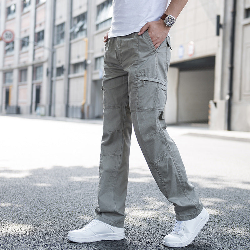 Men's Loose Outdoor Multi Pocket Workwear Pants