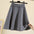 Knitted Umbrella Skirt Skirt High Waist Autumn And Winter Women