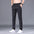 Men's Tencel Straight Trousers Slim Fit Skinny Pants