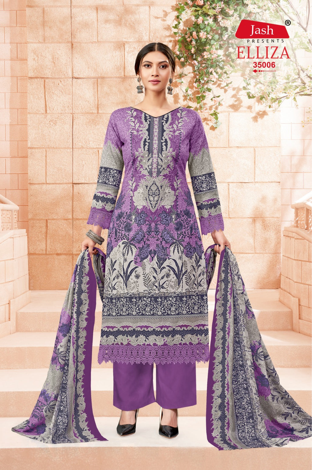 Jash Elliza Vol 35 Cotton Printed Dress Material Collection | Soft & Comfortable