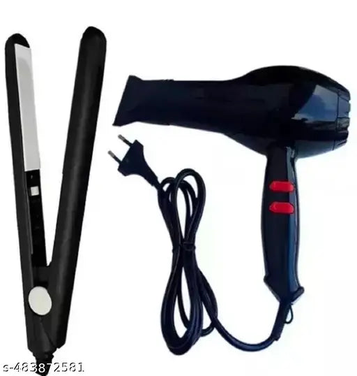 combo pack of Hair Dryer6130 & mini hair straightener