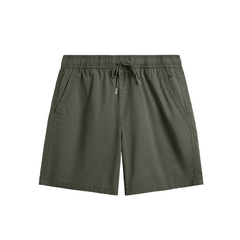 Environmentally Friendly Ready-to-wear Washed Straight Shorts