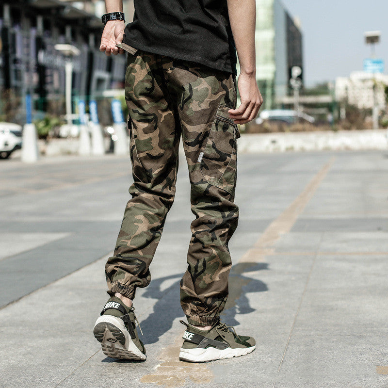 Japanese Youth Harlan Casual Camouflage Pants