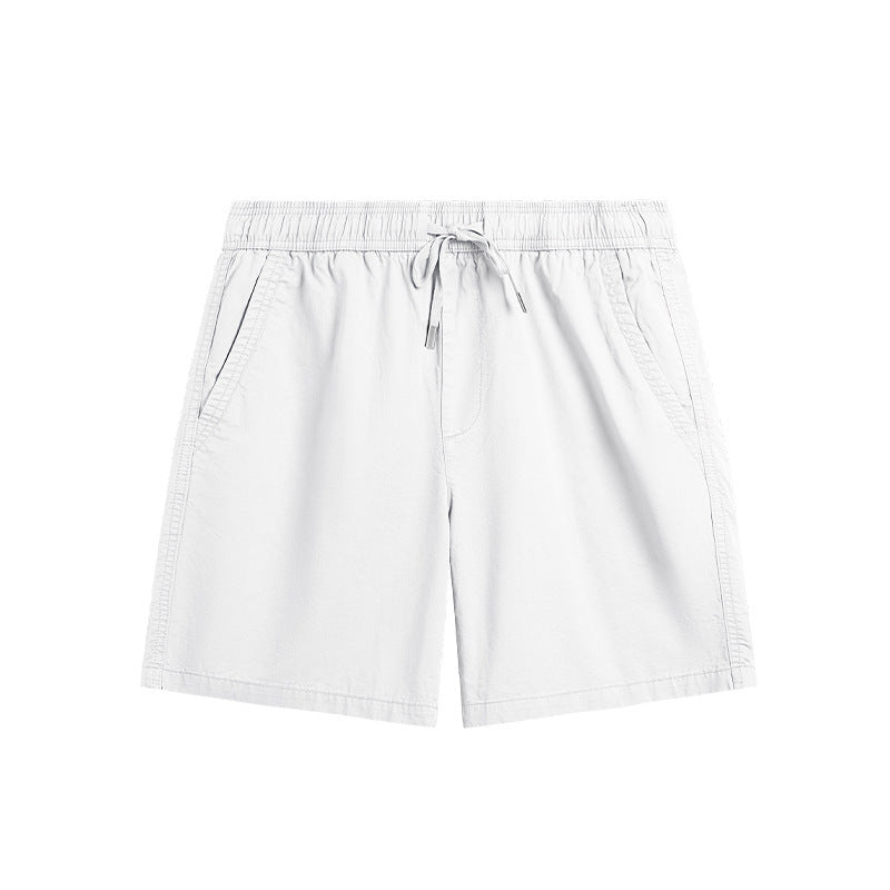 Environmentally Friendly Ready-to-wear Washed Straight Shorts