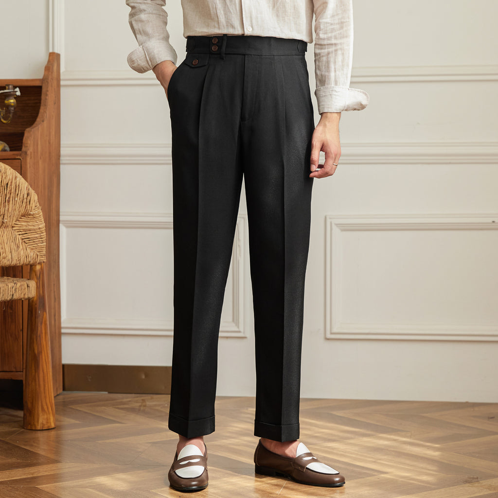 Men's British Fashion Italian Casual Trousers