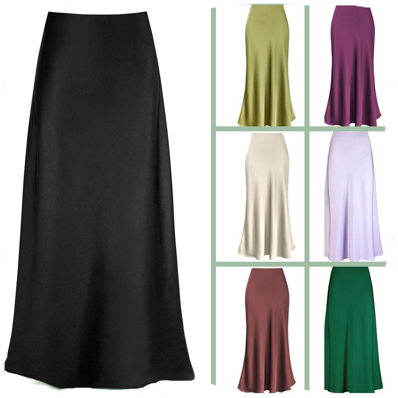 Temperament High Waist Fishtail Skirt