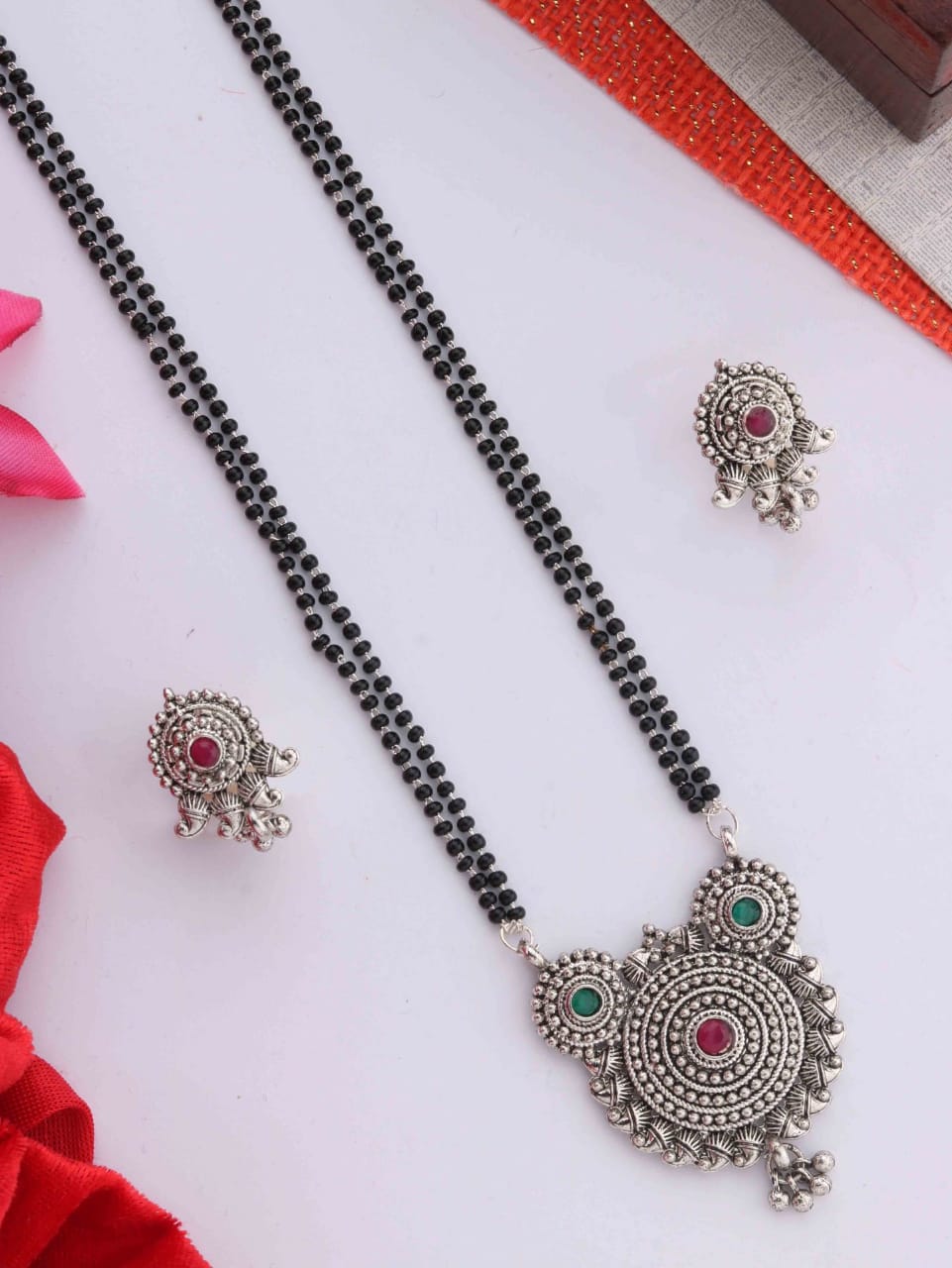 Elegant Silver Mangalsutra - Modern & Traditional Designs - swiftshopr.com