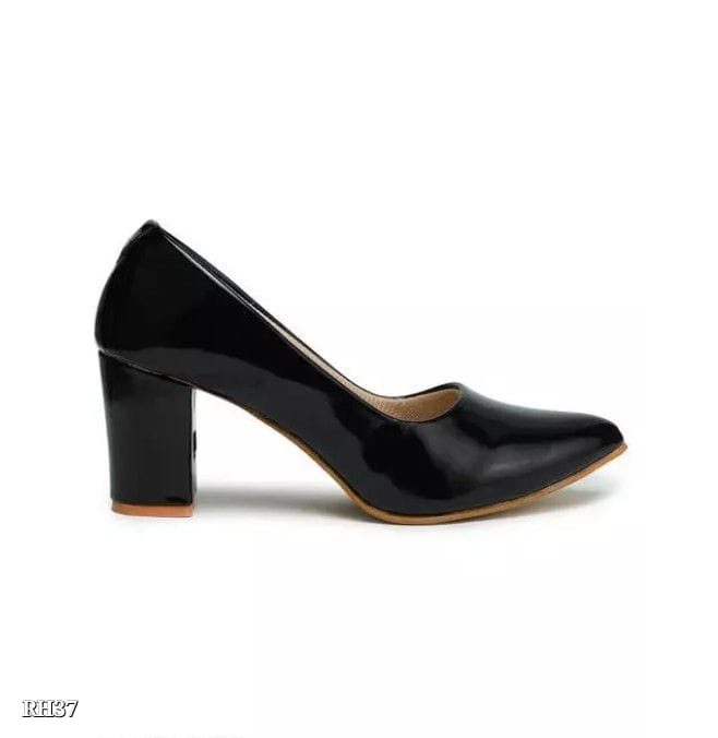 Black Women’s Block Heels Belly | Stylish and Comfortable Footwear