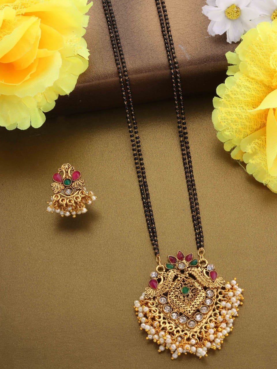 Elegant Traditional Mangalsutra - Symbol of Love, Commitment, and Protection (GOLD) - swiftshopr.com