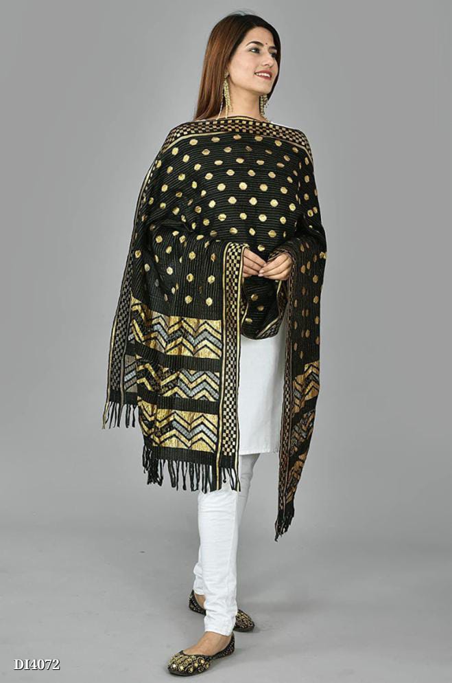 Chanderi Silk Dupatta for Women | 2.25 Meter Length | Elegant and Stylish