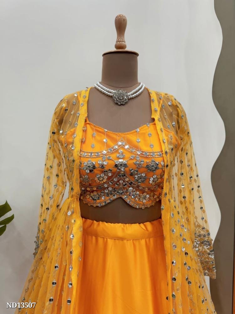 Stunning Lehenga Choli with Kpti Set - Perfect for Festive Celebrations