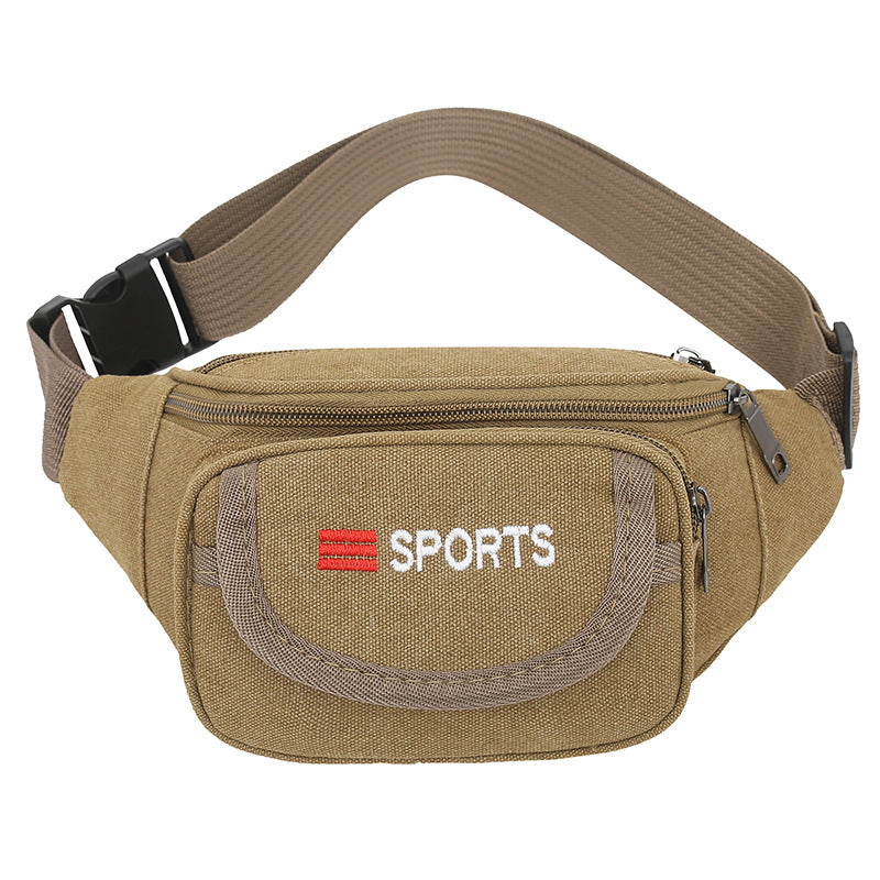 Waist Bag Men's Multifunctional Outdoor Sports Hard-wearing