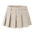 Design Sense Fake Pleated Pantskirt High Waist Suit Skirt