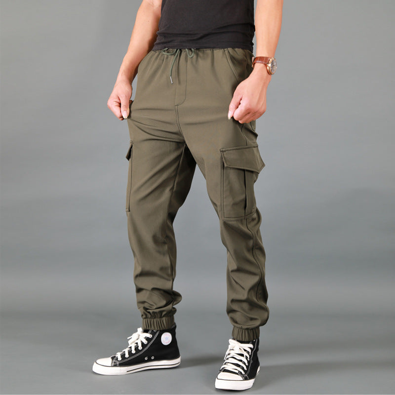 Loose Winter Casual Workwear Men's Corset Pants