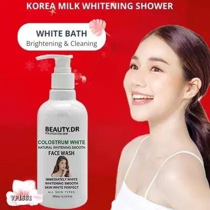 Natural Skin Care Whitening Face Wash – 300ml | Brightening, Smoothing & Deep Cleansing