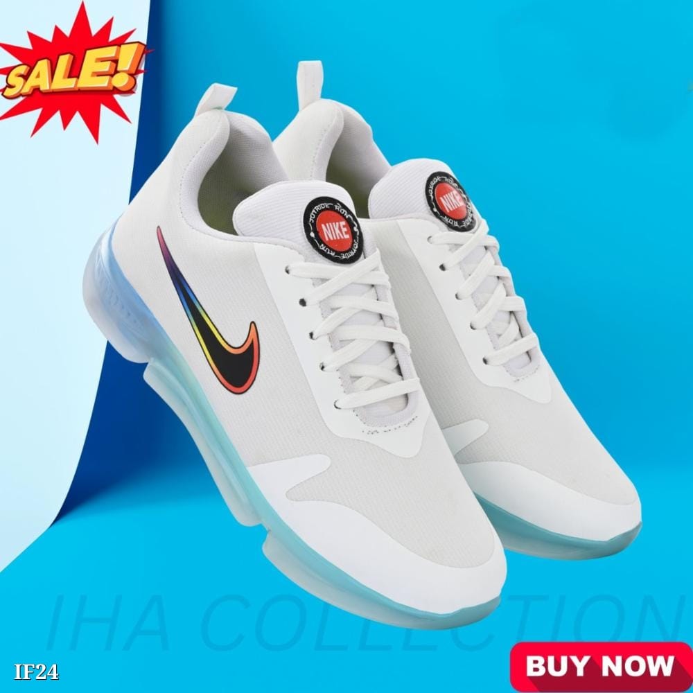 Classy Synthetic Solid Sports Shoes for Men | Durable & Stylish Footwear