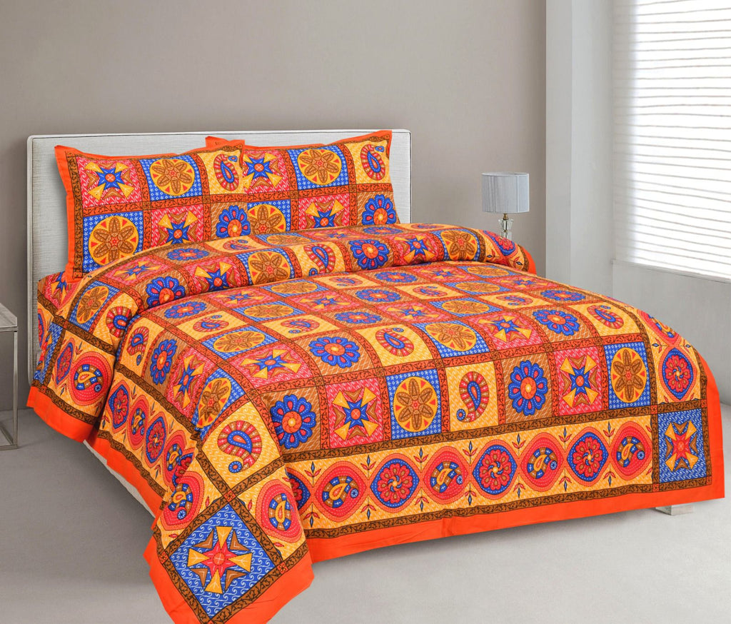 handprint-double-bedsheets-with-pillow-covers-in-india-stylish-and-comfortable-bedding-35